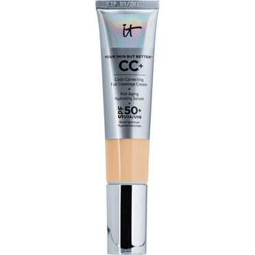 IT Cosmetics CC + Color Correcting Cream SPF50 Medium Tan - EXP 11/24