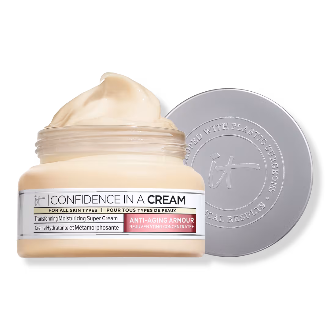 It Cosmetics Confidence in a Cream Anti-Aging Hydrating Moisturizer - Full Size 2oz 60ml