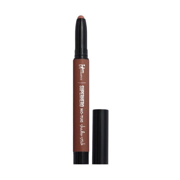 IT Cosmetics Superhero No-Tug Waterproof Eyeshadow Stick - Tenacious Tawny (Matte Medium Warm Brown) 0.05 oz