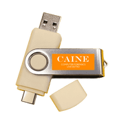 CAINE Computer Forensics Bootable Linux USB for PC, Digital Investigation and Data Recovery Toolkit