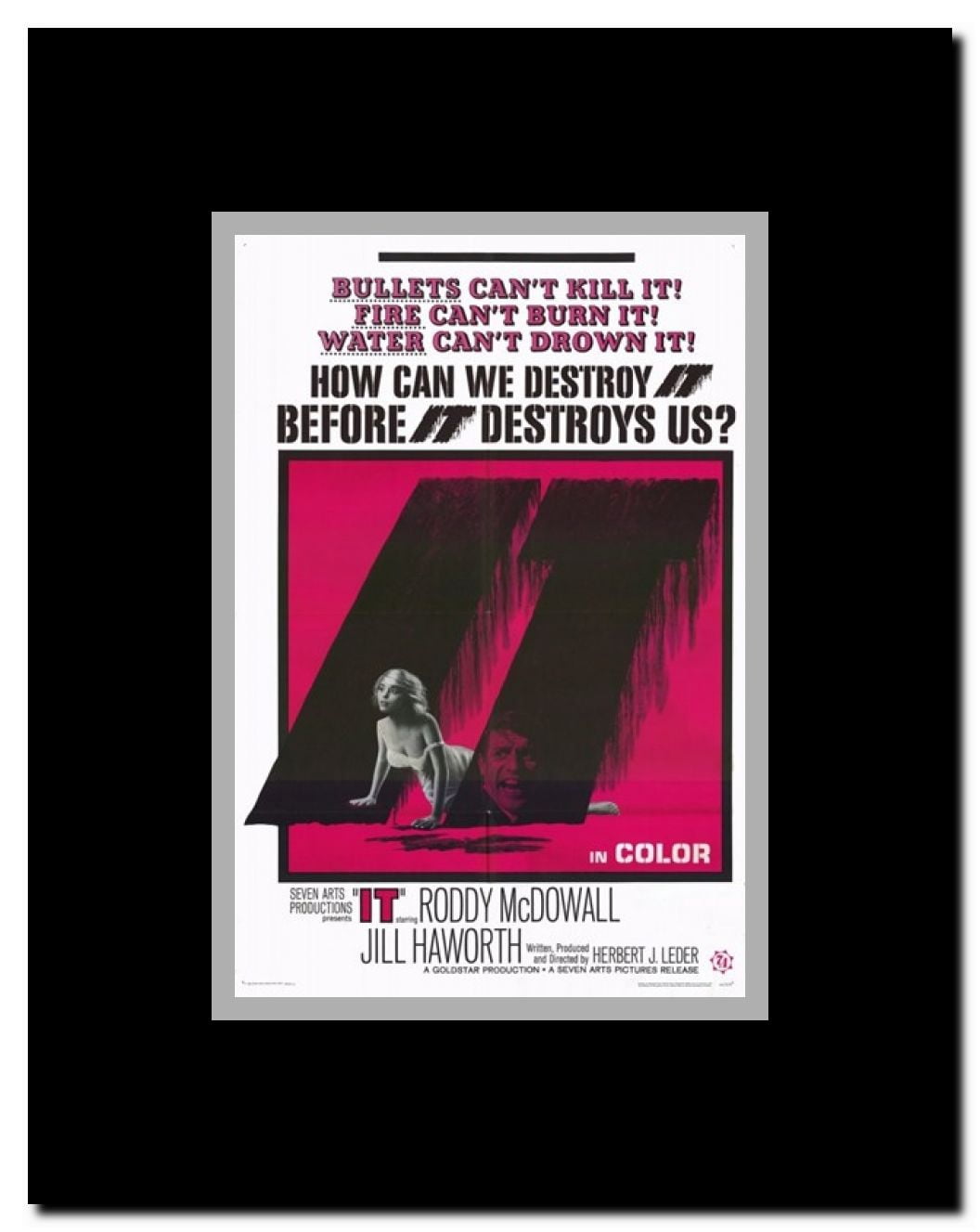 IT Framed Movie Poster