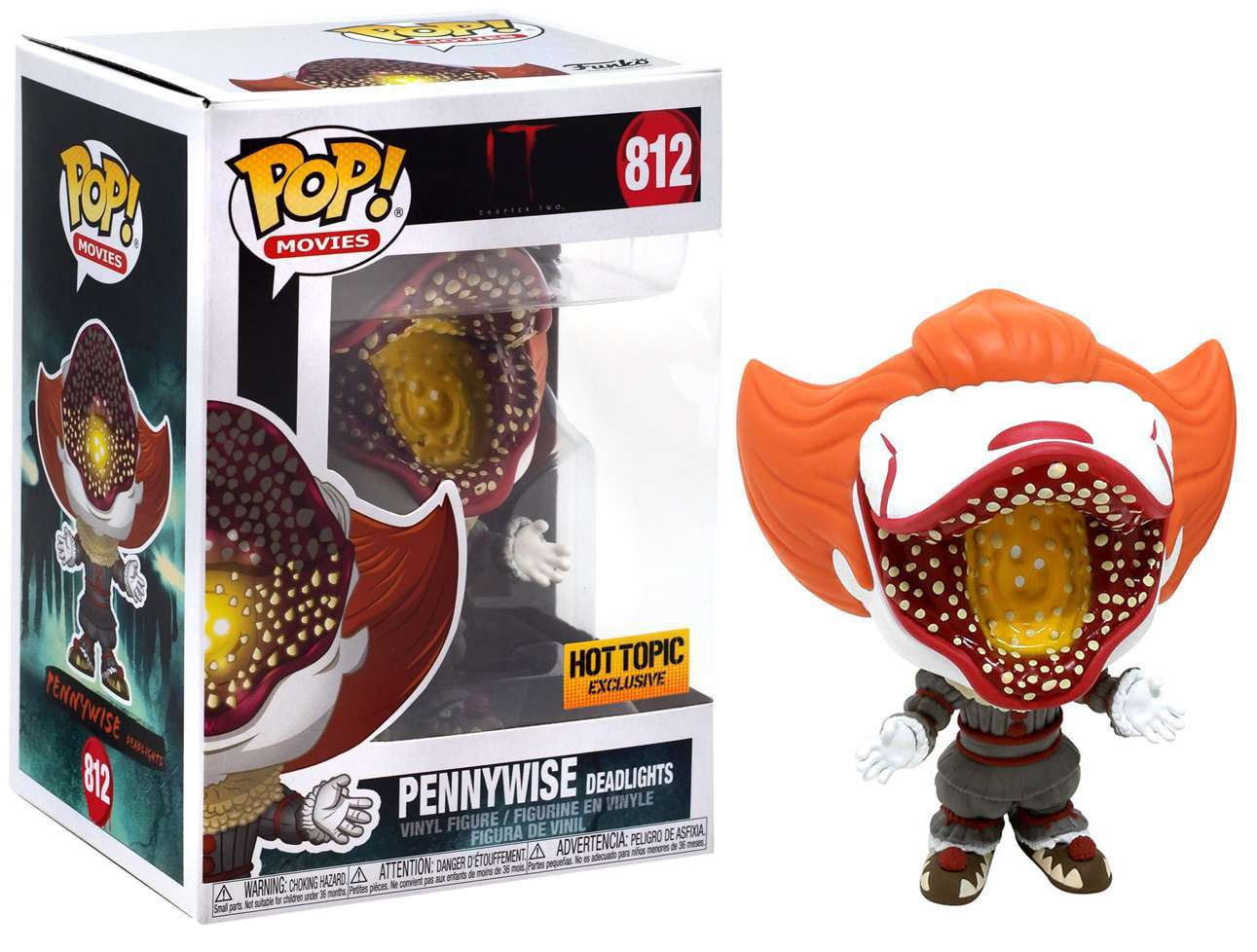 IT Funko POP! Movies Pennywise Vinyl Figure (Deadlights