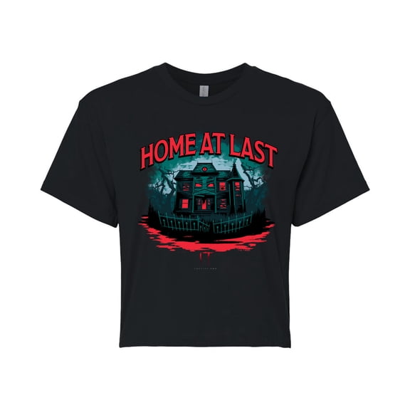 IT - Home at Last - Junior's Cropped T-shirt