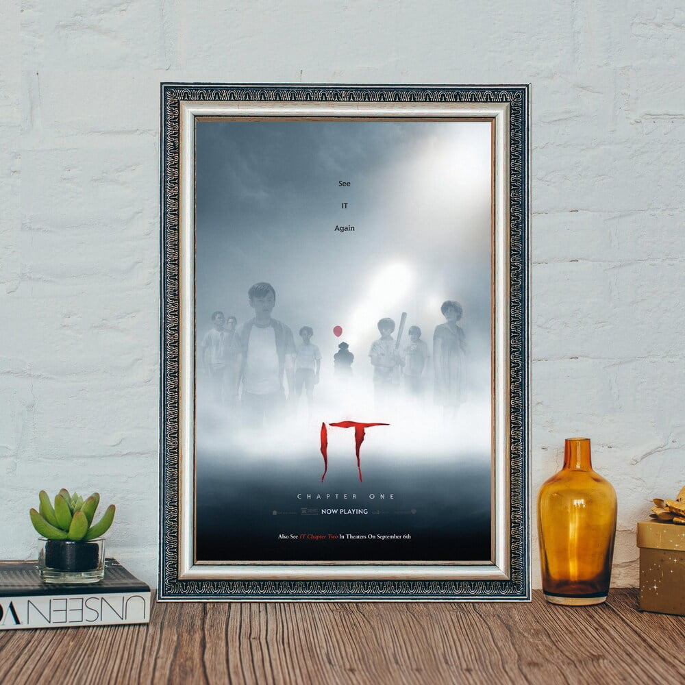 IT Horror Movie Poster, IT Classic Horror Movie Poster, Art Photo Print ...