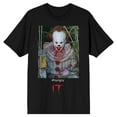 thumbnail image 1 of IT Hungry Clown Pennywise Black Tee Shirt-XXL, 1 of 2
