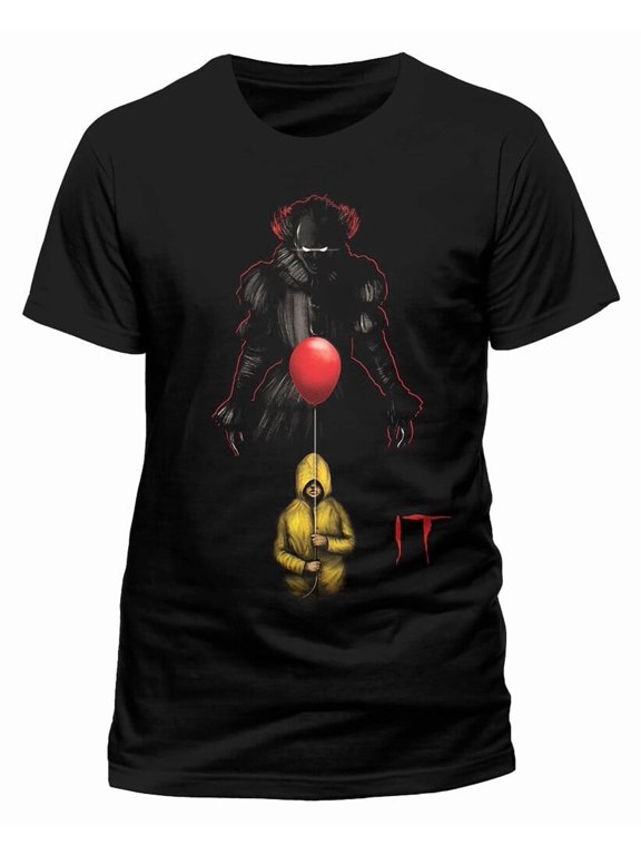 IT Lurking Clown Black T-Shirt NEW OFFICIAL