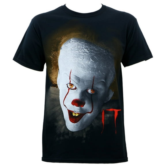 IT Men's Illustrated Face T-Shirt 3XL