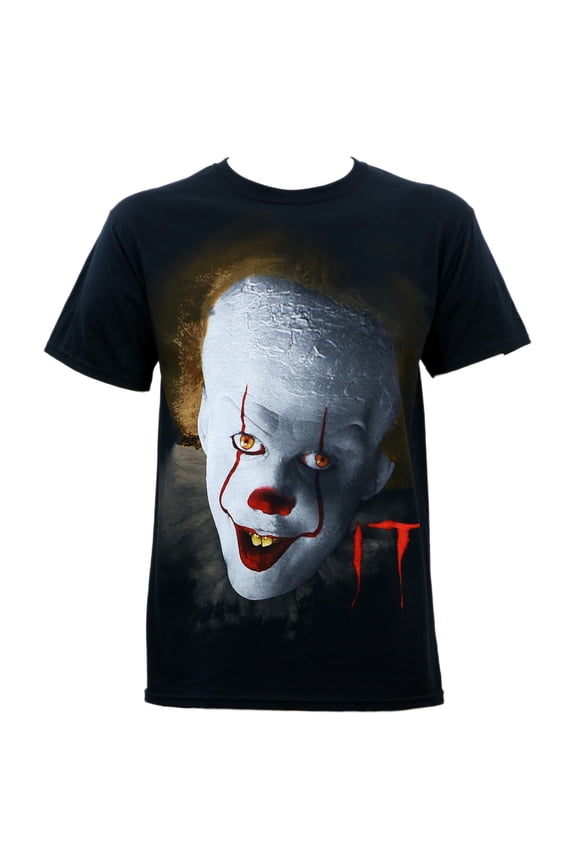 IT Men's Illustrated Face T-Shirt XL