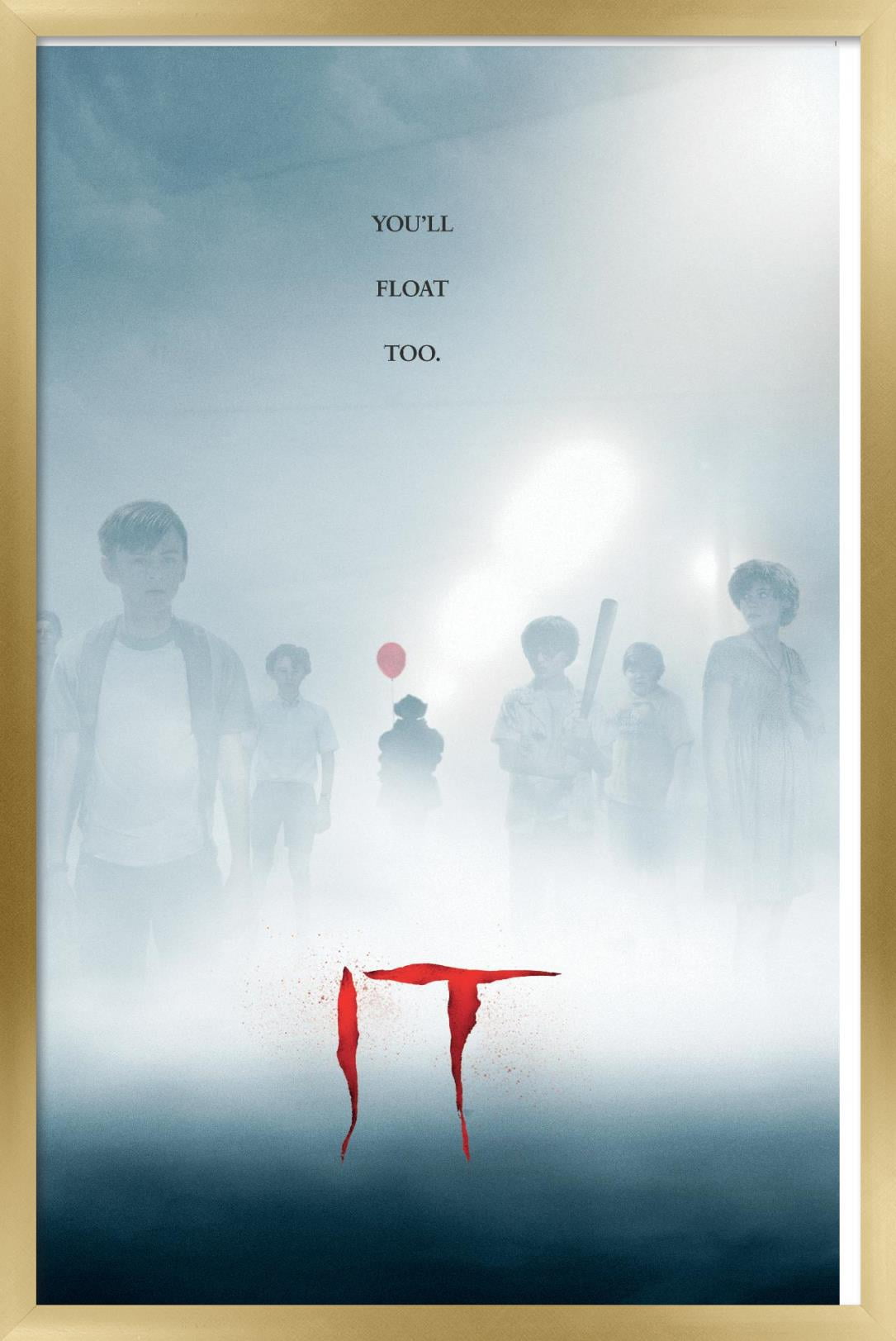 IT - Mist Wall Poster, 14.725" x 22.375", Framed