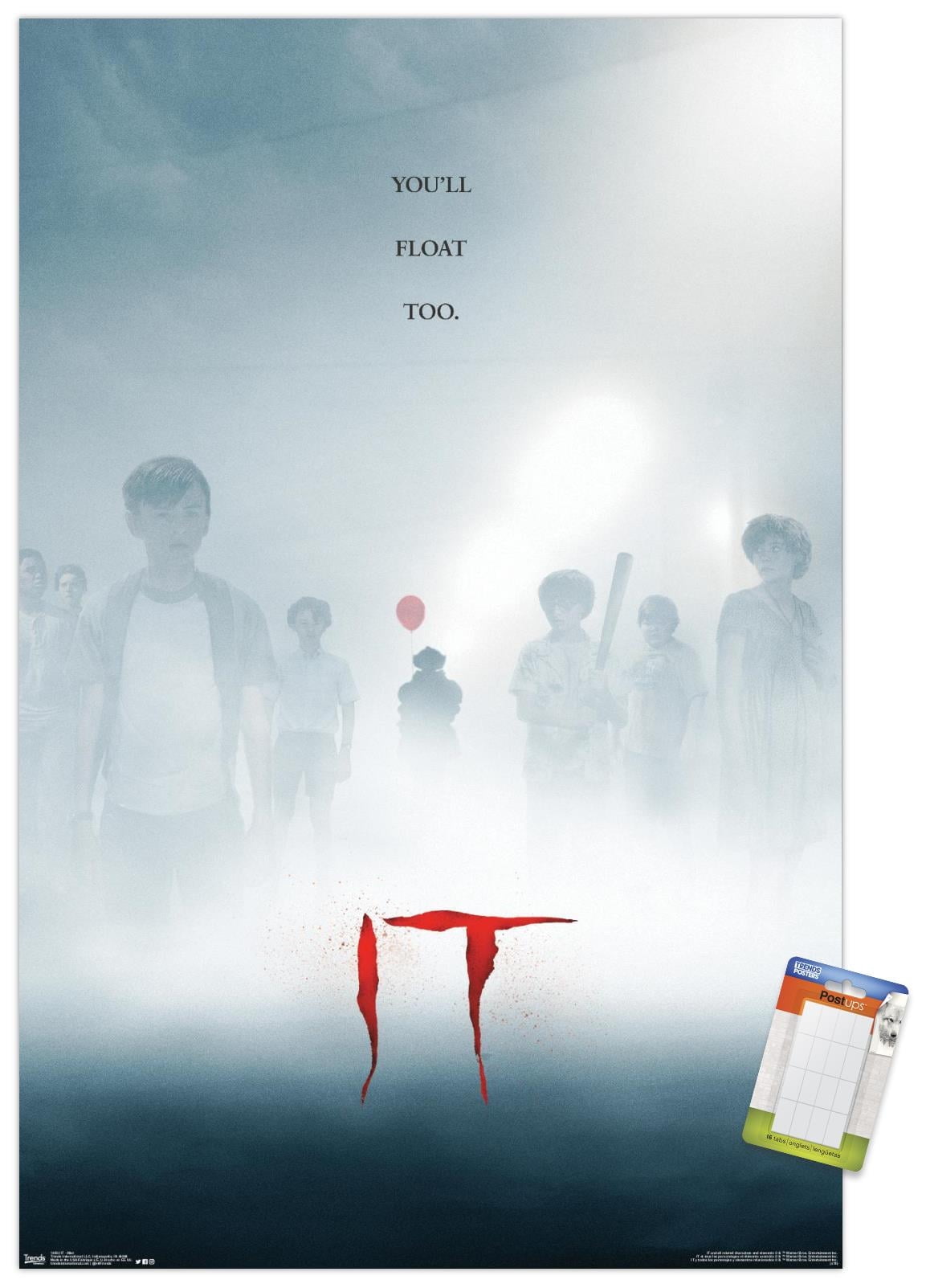 IT - Mist Wall Poster, 14.725" x 22.375"