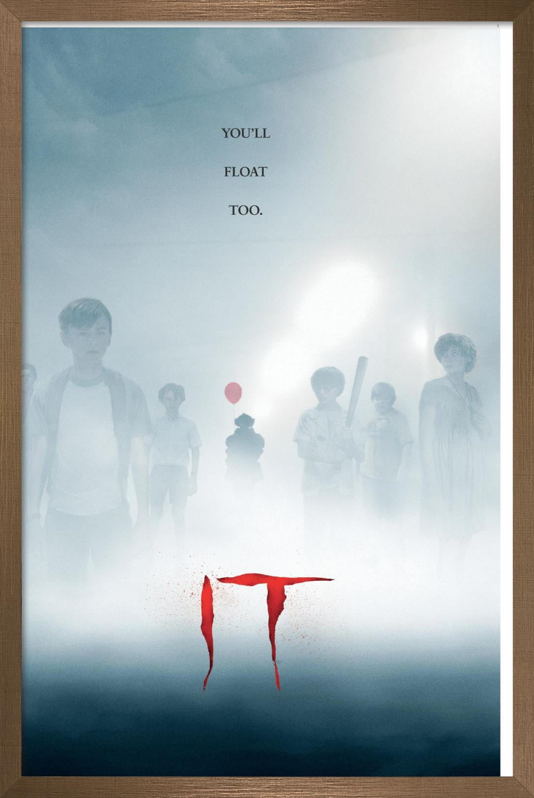 IT - Mist Wall Poster, 22.375" x 34", Framed