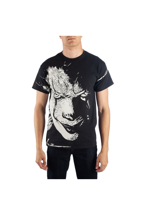 IT Oversized Pennywise Face Men's T-Shirt-Small