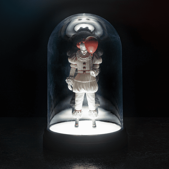 IT Pennywise Bell Jar Light 8" Tall Officially Licensed Gift From Paladone