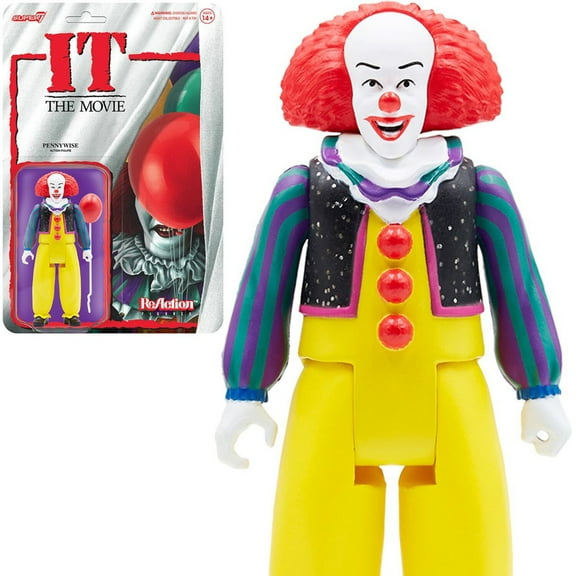 IT Pennywise Clown 3 3/4-Inch ReAction Figure