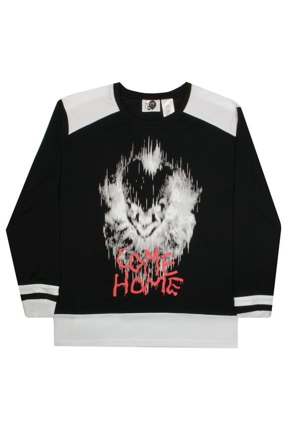IT Pennywise Come Home Athletic Long Sleeve Shirt For Mens (Size S-XL)