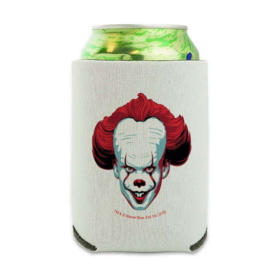 IT Pennywise Come Home Can Cooler - Drink Sleeve Hugger Collapsible Insulator - Beverage Insulated Holder