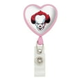 thumbnail image 1 of IT Pennywise Come Home Heart Lanyard Retractable Reel Badge ID Card Holder, 1 of 4