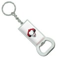 thumbnail image 1 of IT Pennywise Come Home Keychain Rectangle Chrome Plated Metal Bottle Cap Opener, 1 of 6