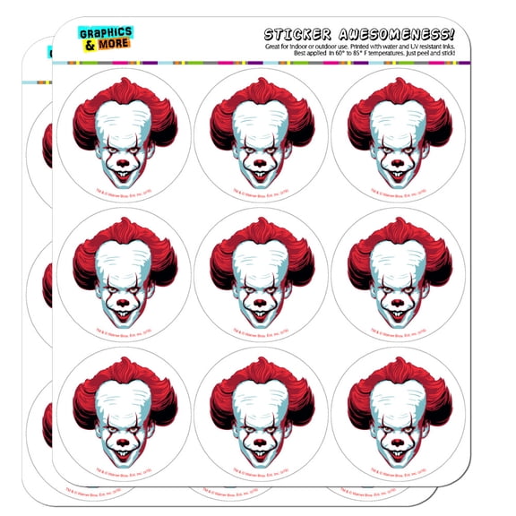 IT Pennywise Come Home Planner Calendar Scrapbooking Crafting Stickers