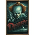thumbnail image 1 of IT - Pennywise Derry Wall Poster, 22.375" x 34", Framed, 1 of 3