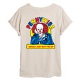 thumbnail image 1 of IT - Pennywise Eat You - Juniors Oversized Graphic T-Shirt, 1 of 4