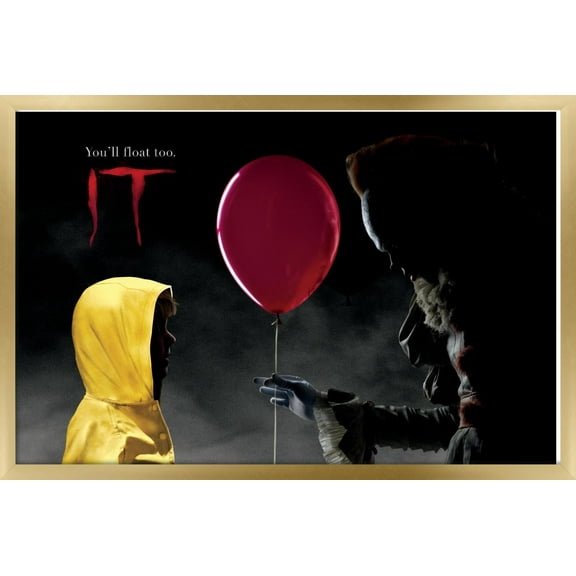 IT - Profiles Wall Poster, 14.725" x 22.375", Framed