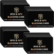 IT RFID Blocking Card, One Card Protects Entire Wallet Purse, NFC Contactless Bank Debit Credit Card Protector ID ATM Guard Card Blocker