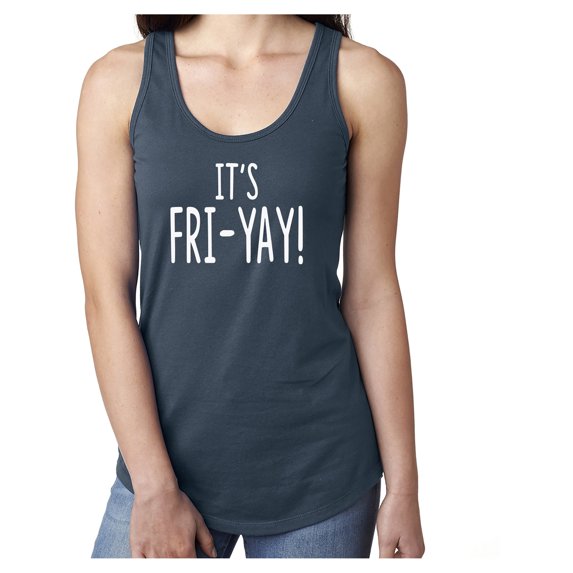 IT'S FRI-YAY! Racerback Tank