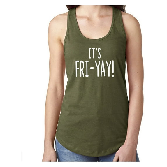 IT'S FRI-YAY! Racerback Tank