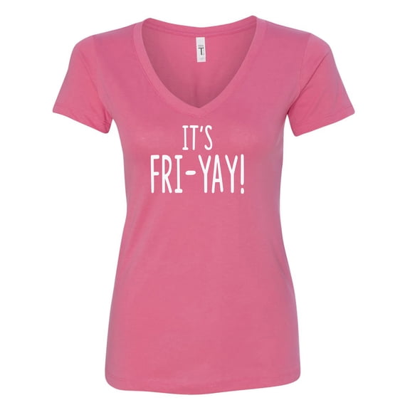 IT'S FRI-YAY! Womens V-Neck T-Shirt