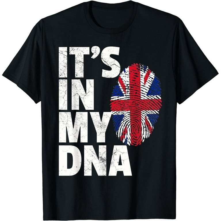 It's In My Dna British Flag England Uk Britain Shirt Gift It's In My Dna British Flag England Uk Britain Shirt Gift