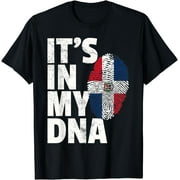 IT'S IN MY DNA Dominican Republic Flag Official Pride Gift T-Shirt
