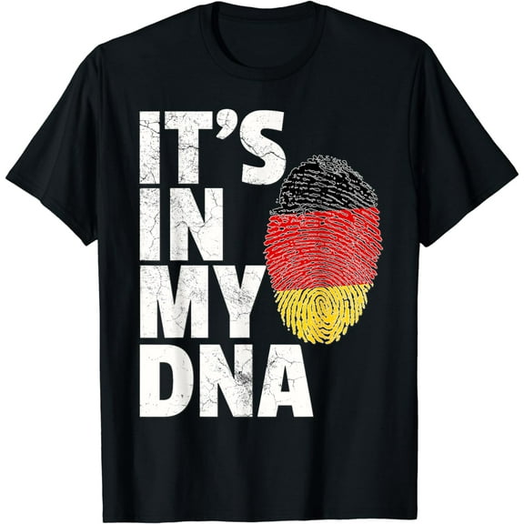 IT'S IN MY DNA German Flag Germany Men Women Christmas Gift T-Shirt