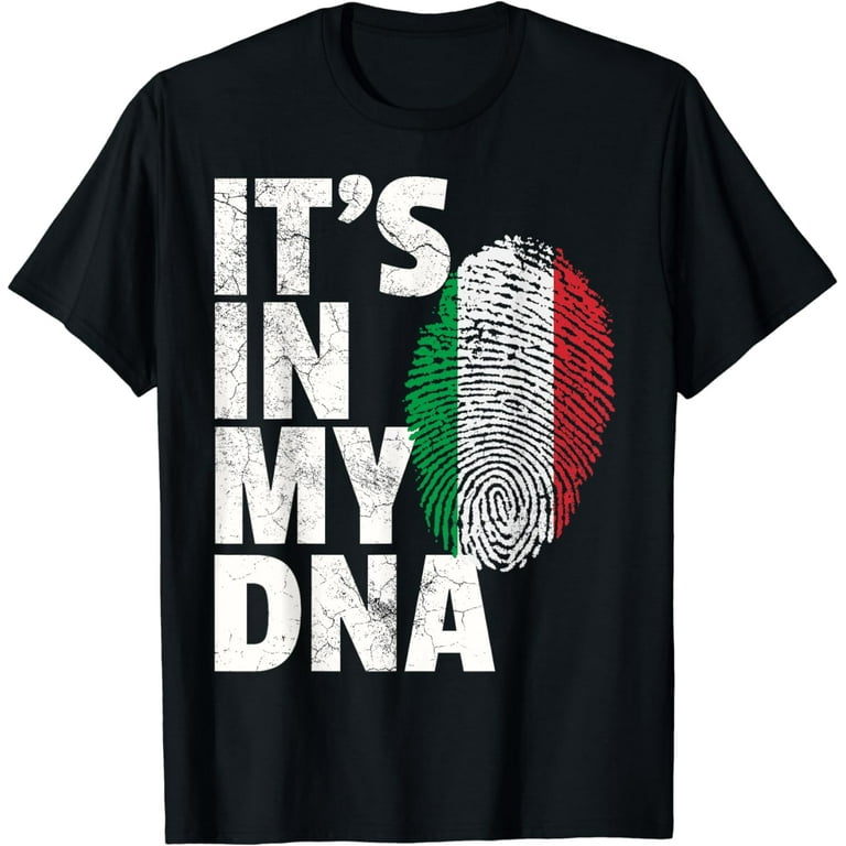 It's In My Dna Italian T Shirt Italy Flag Country Pride Gift It's In My Dna Italian T Shirt Italy Flag Country Pride Gift