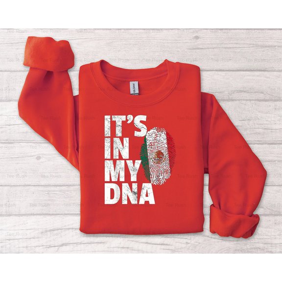 IT'S IN MY DNA Mexican Mexico Flag Cinco de Mayo Gift, Heritage, Pride,T-Shirt, SW, Hoodie Unisex, up to 5XL