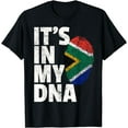 thumbnail image 1 of IT'S IN MY DNA South Africa African Flag Men Women Kids Gift T-Shirt, 1 of 4
