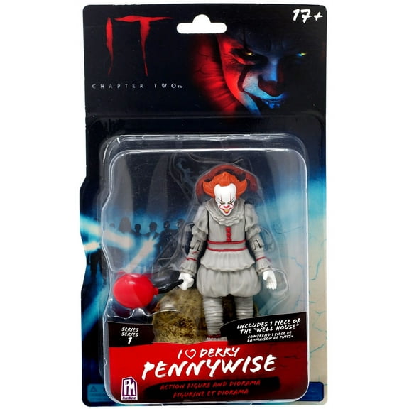 IT Series 1 I (Heart) Derry Pennywise Action Figure