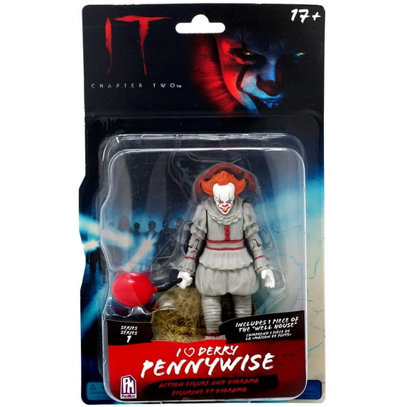 IT Series 1 I (Heart) Derry Pennywise Action Figure