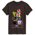 thumbnail image 1 of IT - TV Stack - Men's Short Sleeve Graphic T-Shirt, 1 of 3