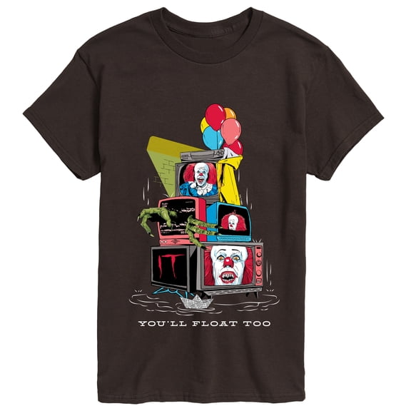 IT - TV Stack - Men's Short Sleeve Graphic T-Shirt