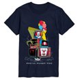 thumbnail image 1 of IT - TV Stack - Men's Short Sleeve Graphic T-Shirt, 1 of 4