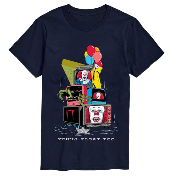 IT - TV Stack - Men's Short Sleeve Graphic T-Shirt