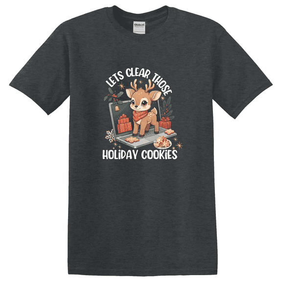 IT Tech Support Christmas Technology Cookies Teacher T-Shirt