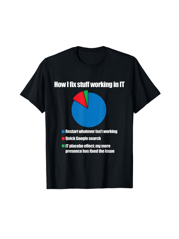 IT Tech Support Technology Nerds Geek Computer Engineer T-Shirt