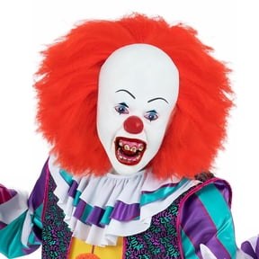 It 1990 Pennywise Mens Mask Costume Accessory