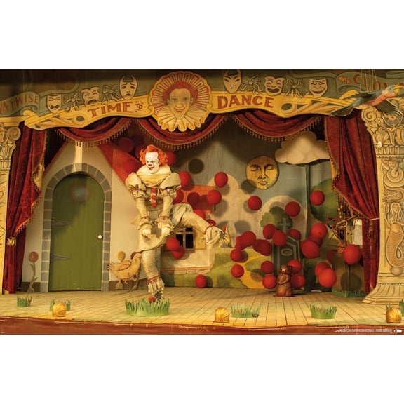 IT: Welcome To Derry (2025) - Pennywise Deadly Show Wall Poster, 14.725" x 22.375"