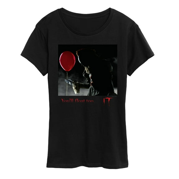 IT Movie - You'll Float Too - Women's Short Sleeve Graphic T-Shirt