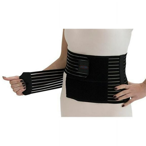 ITA-MED Breathable Abdomen Slimming Postpartum Belly Recovery Wrap Binder, for Women: AB-208(W) Extra-Large