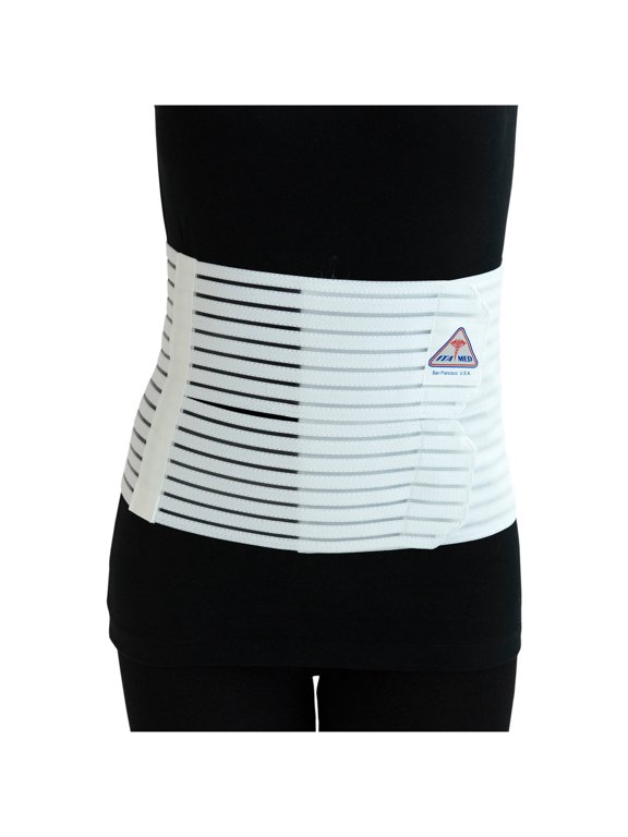 Breathable Abdomen Slimming Postpartum Belly Recovery Wrap Binder, for Women: AB-208(W) Extra-Large