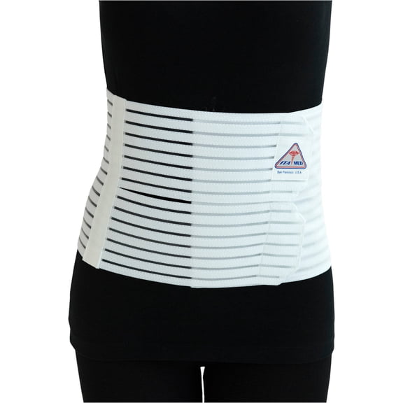 ITA-MED Breathable Abdomen Slimming Postpartum Belly Recovery Wrap Binder, for Women: AB-208(W) Large